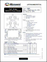 Click here to download APTM100H35FT3G Datasheet