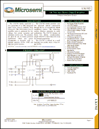 Click here to download LX1702CLQ Datasheet