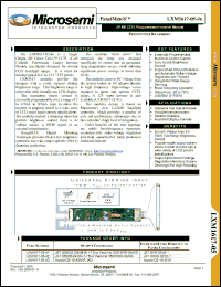Click here to download LXM1617-05-4X Datasheet