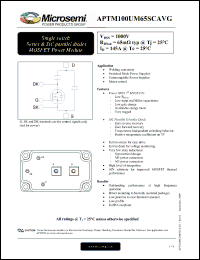 Click here to download APTM100UM65SCAVG Datasheet