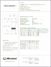 Click here to download 1N4148UR-1_1 Datasheet