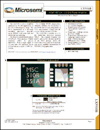 Click here to download LX5510B Datasheet