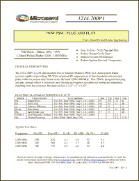 Click here to download 1214-700P1 Datasheet