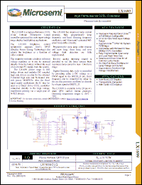 Click here to download LX1699CLQ Datasheet