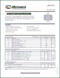 Click here to download VRF157FL Datasheet