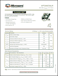 Click here to download APT200GT60JR Datasheet