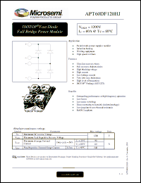 Click here to download APT60DF120HJ Datasheet