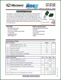 Click here to download APT13F120S Datasheet