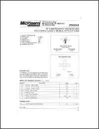 Click here to download 2N5944 Datasheet