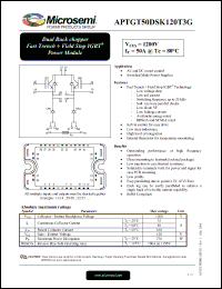 Click here to download APTGT50DSK120T3G Datasheet