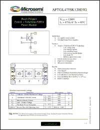Click here to download APTGL475SK120D3G Datasheet