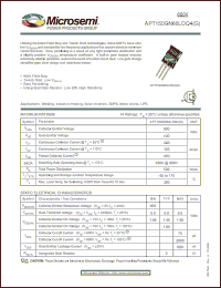 Click here to download APT150GN60LDQ4G Datasheet