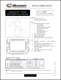 Click here to download APTGF75DH120T3G Datasheet
