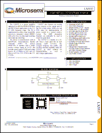 Click here to download LX5537 Datasheet