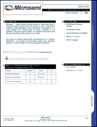 Click here to download GG71210 Datasheet