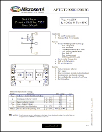 Click here to download APTGT200SK120D3G Datasheet
