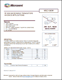 Click here to download MSC1090M Datasheet