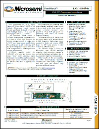 Click here to download LXM1618-05-4X Datasheet