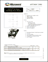 Click here to download APT30DC120HJ Datasheet