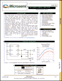 Click here to download LX1736 Datasheet