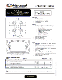 Click here to download APTGT50H120T3G Datasheet