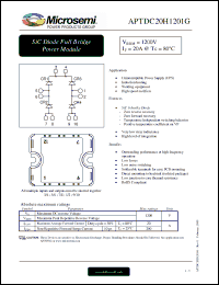 Click here to download APTDC20H1201G Datasheet