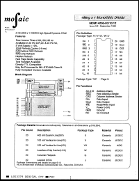 Click here to download MDM14000VM80 Datasheet