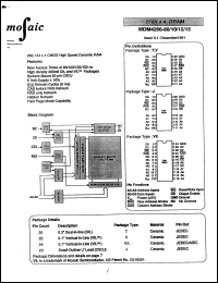 Click here to download MDM4256VX12 Datasheet