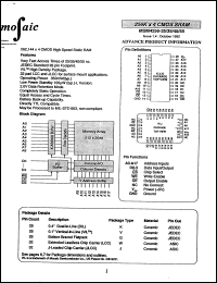 Click here to download MSM4256WI20 Datasheet