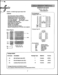 Click here to download MSM464VMB55 Datasheet
