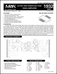 Click here to download MSK1932S-0 Datasheet