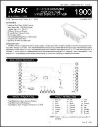 Click here to download MSK1900 Datasheet