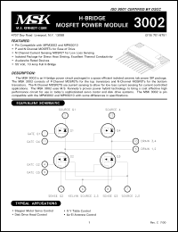 Click here to download MSK3002 Datasheet