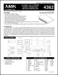 Click here to download MSK4362 Datasheet