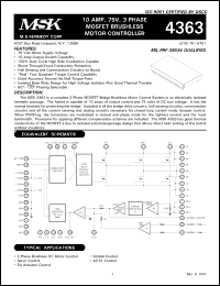 Click here to download MSK4363 Datasheet