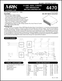 Click here to download MSK4470D Datasheet