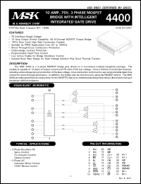 Click here to download MSK4400D Datasheet