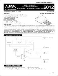 Click here to download MSK5012TS Datasheet