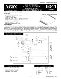 Click here to download MSK5041-3.3E Datasheet