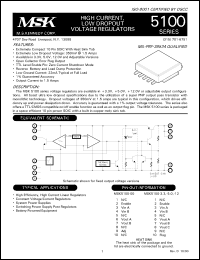 Click here to download MSK5100-3.3B Datasheet