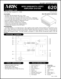 Click here to download MSK620 Datasheet