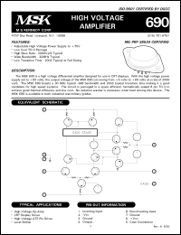 Click here to download MSK690 Datasheet