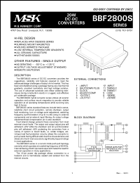 Click here to download BBF2812SK Datasheet