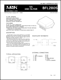 Click here to download BFL2805E Datasheet