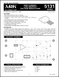 Click here to download MSK5131-12ZD Datasheet