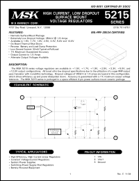 Click here to download MSK5215-1.9 Datasheet