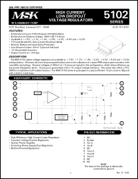 Click here to download MSK5102-00E Datasheet
