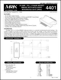 Click here to download MSK4401D Datasheet