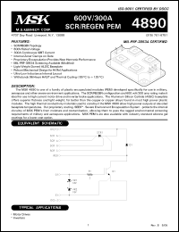 Click here to download MSK4890 Datasheet