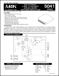 Click here to download MSK5041-5.0H Datasheet